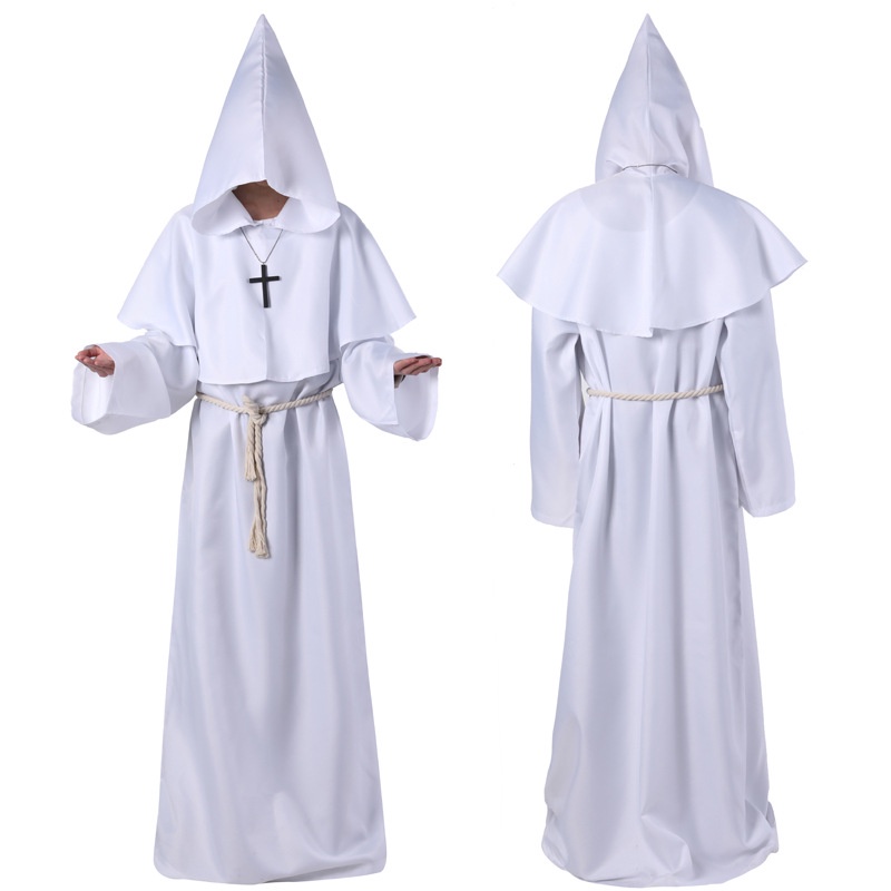 Áo Choàng Hóa Trang Phù Thủy Ma Cà Rồng Lễ halloween