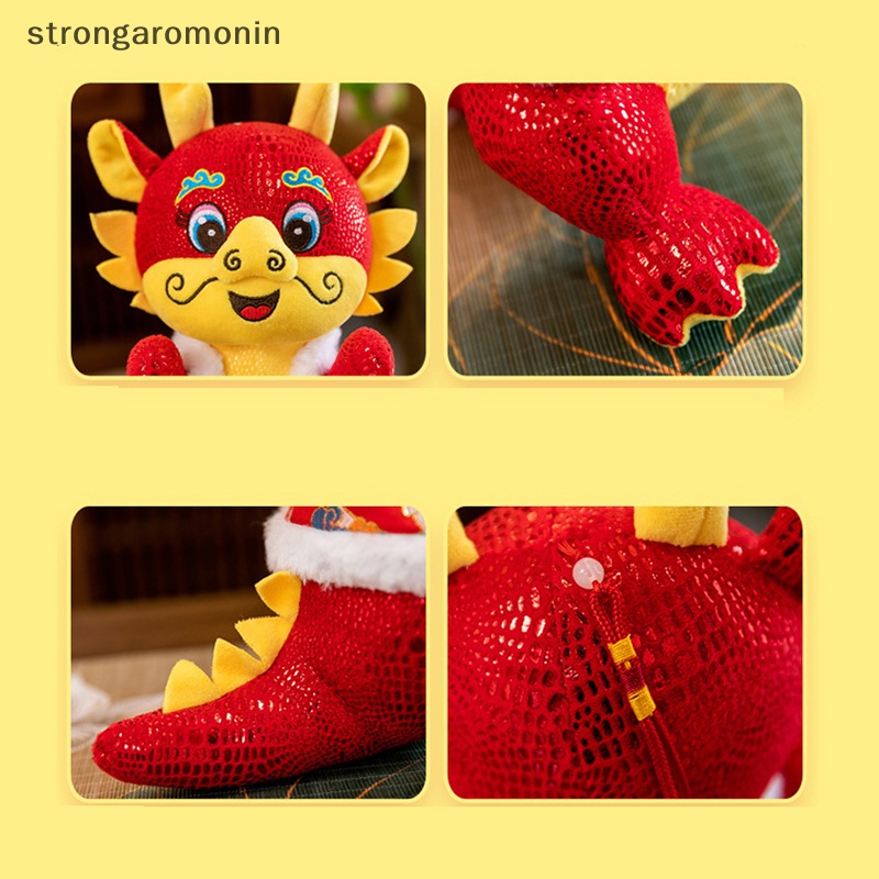 Đồ chơi nhồi bông Hình Rồng Linh Vật Năm Mới 2024