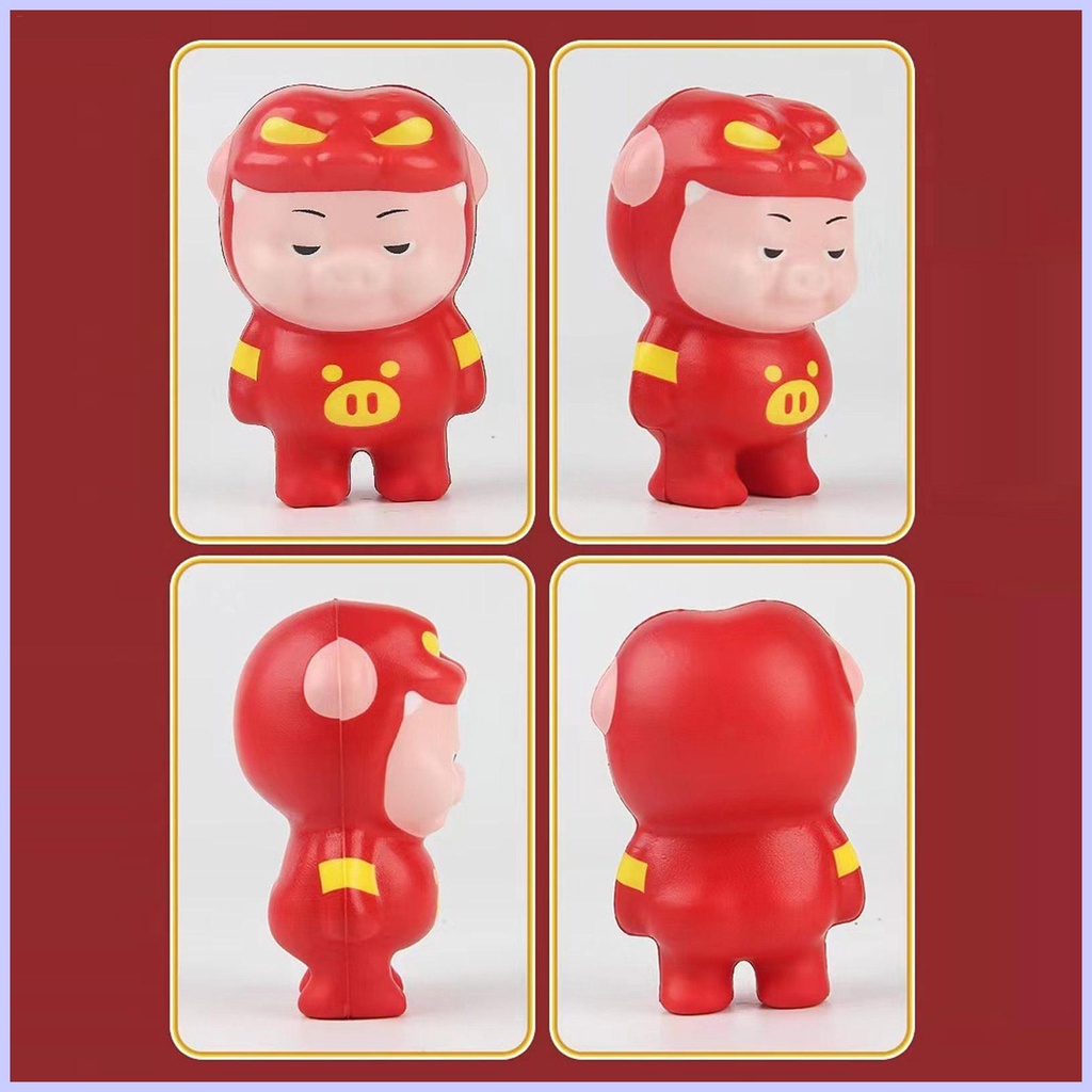 Gg Đồ Chơi Nắn Bóp Đàn Hồi Giảm stress Hình Chú Heo