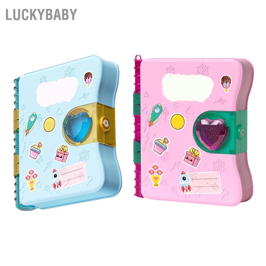 LUCKYBABY Cô Gái Phép Thuật Bất Ngờ Cuốn Sách Bí Mật Vui Vẻ Hộp Trang Sức Văn Phòng Phẩm Nhật Ký Công Chúa Ma