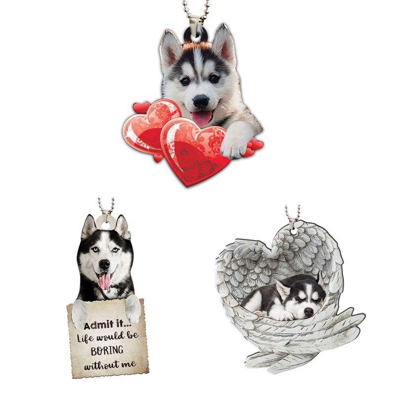 Supers Mặt Dây Chuyền Bằng acrylic In Họa Tiết Đôi Cánh Thiên Thần Tình Bạn / Ngày Lễ Tình Nhân