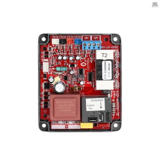 Universal Air-Source Water Heating Controller Heat Pump Auxiliary Heating Control Board Antifreeze Auto Deforst Water Flowing Warning with Sensors Failures Action Function