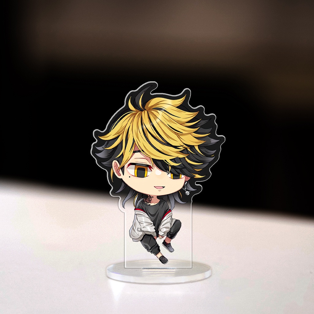 Mô hình đứng Standee Tokyo Revengers Takemichi Mikey Ran Rindou Izana phong cách chibi anime trang trí góc học tập