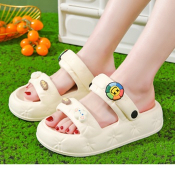 Dép sandal, Dép quai hậu đế Eva nhẹ chống nước nhanh khô tặng kèm Sticker