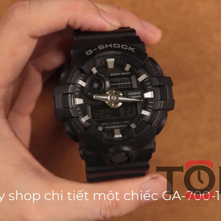 Đồng hồ casio G-shock GA -700-1B đã qua sử dụng