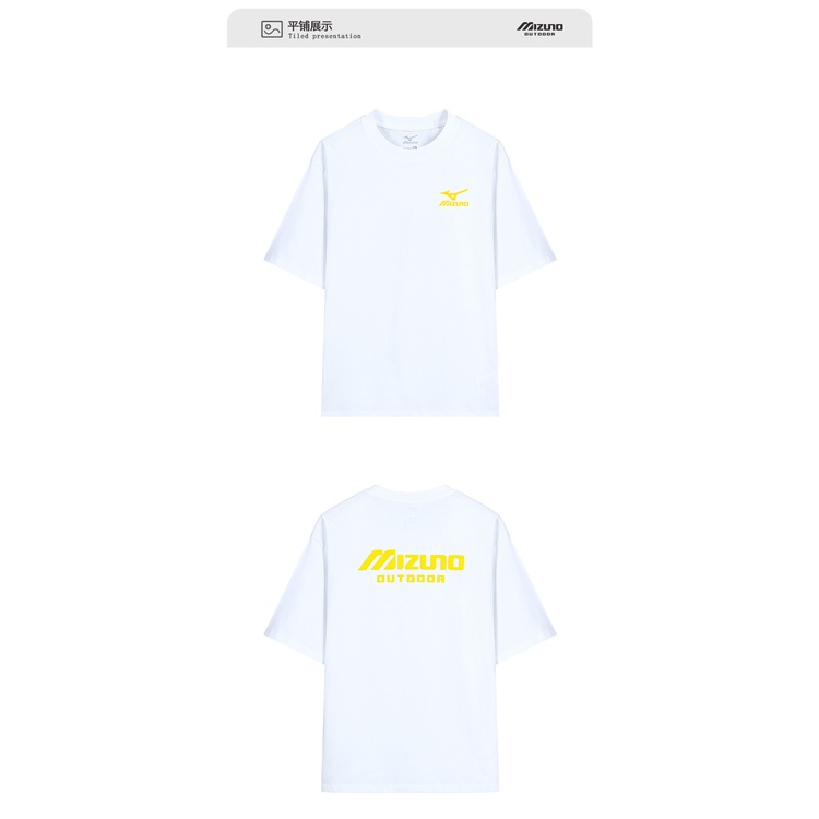 Mizuno Áo Thun Tay Ngắn Chất Liệu cotton Cao Cấp Thời Trang Cho Cặp Đôi