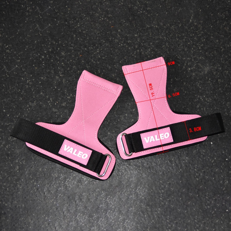 Găng Tay Gym Nữ Trợ Lực VALEO Tập Gym Dây Kéo Lưng Lifting Straps Deadlift Tập Tạ Tập Xà Hàng Chính Hãng