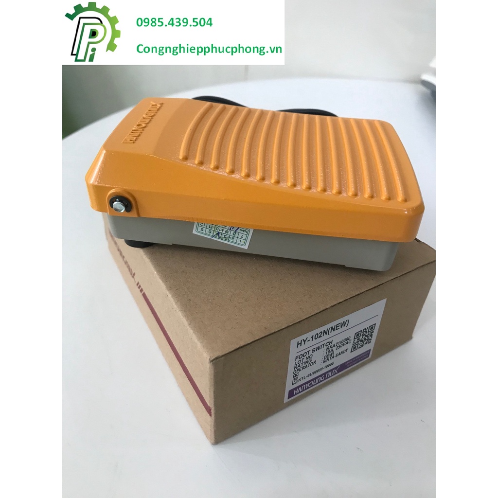 Công tắc bàn đạp HY-102N HY-101N Hanyoung NUX, CNTD CFS-201 TFS-201 Công tắc đạp chân