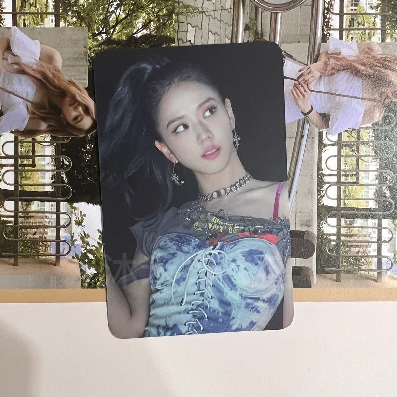 Lomo Card Blackpink Off Chính Hãng Thẻ Ảnh Nhóm Nhạc blackpink jisoo kim jisoo k4
