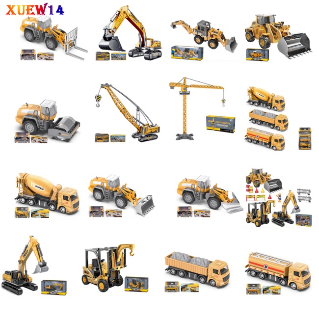 Xe Tải Đồ Chơi Đa Năng Công Trường Cho Bé