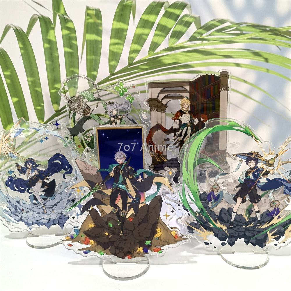 Mô hình Standee Game Genshin Impact WANDERER Alhaitham Acrylic Stand Model Kaveh Cyno Nahida Layla P