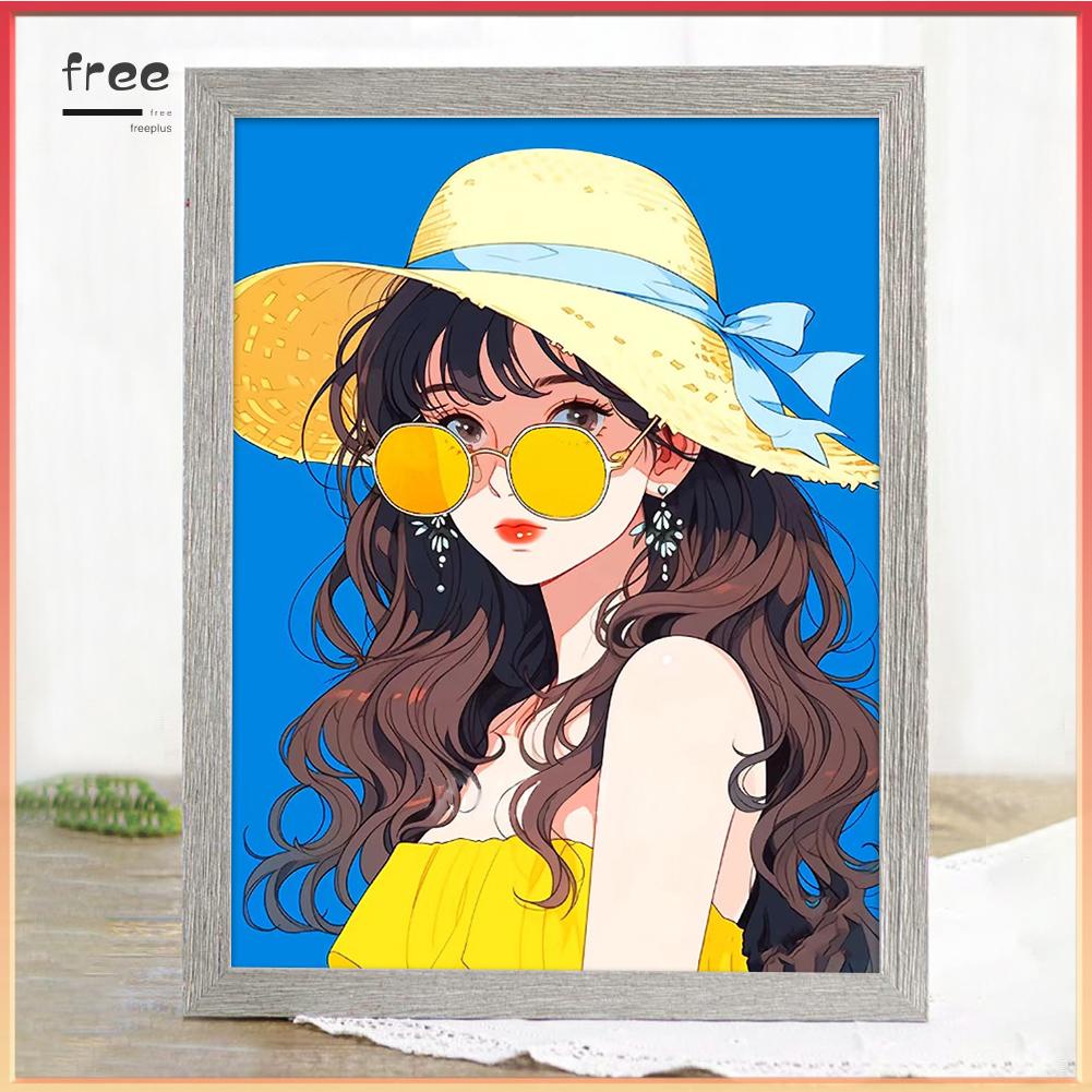 Nón Lưỡi Trai Thêu Hình Cô Gái Cá Tính 11ct 40X53Cm