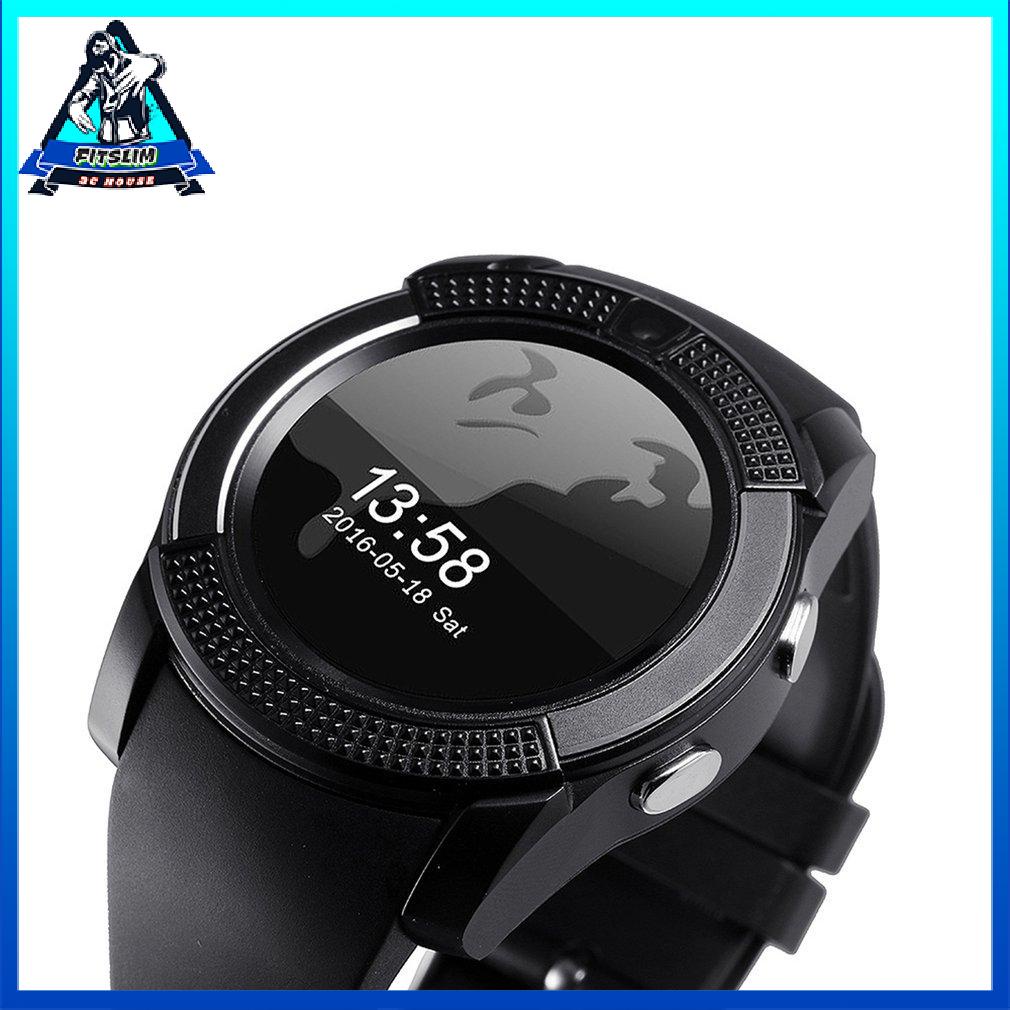 Portable Waterproof Smart Watch Men Camera Smartwatch Pedometer Wristwatch