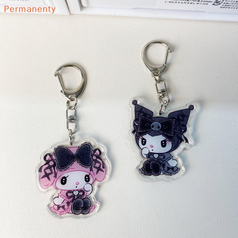 Móc Khóa acrylic 10cm Hình kuromi my melody Dễ Thương