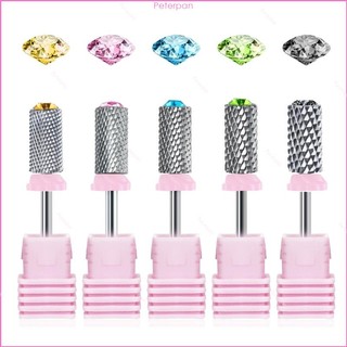 PEPA Nail Cone Tip Tungsten Steel Drill Bits Electric Cuticle Clean Rotary Manicure Pedicure Grinding Sander Polishing Tool