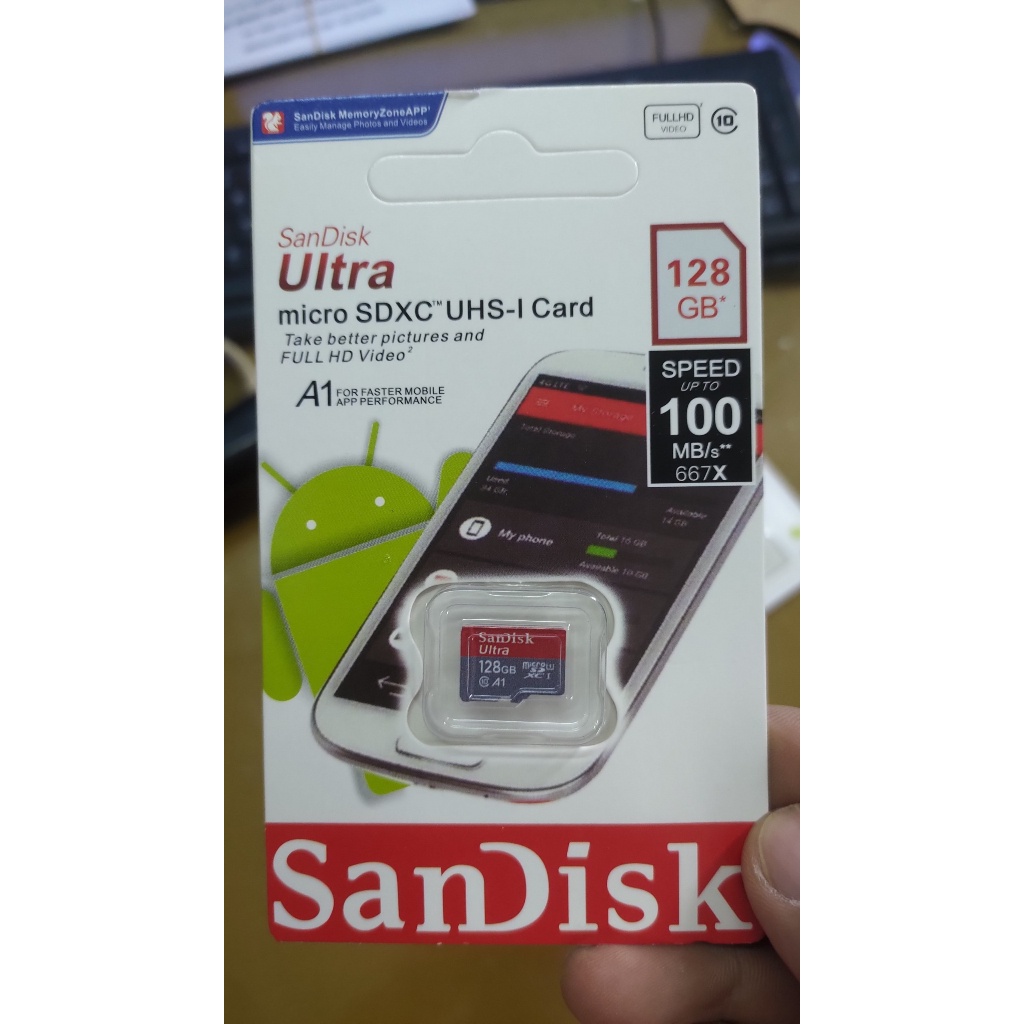 Thẻ Nhớ MicroSDHC SanDisk Ultra 32GB | 64GB | 128GB - Bảo hành 5 năm !