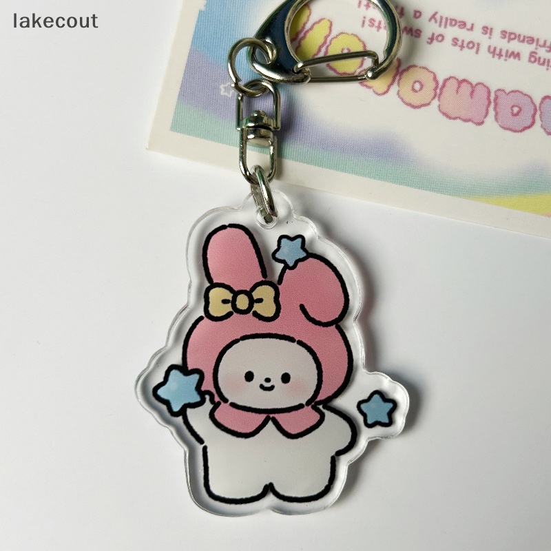 Lat anime kuromi Móc Khóa Hình hello kitty my melody cinnamoroll kawaii Dễ Thương Trang Trí Ba Lô