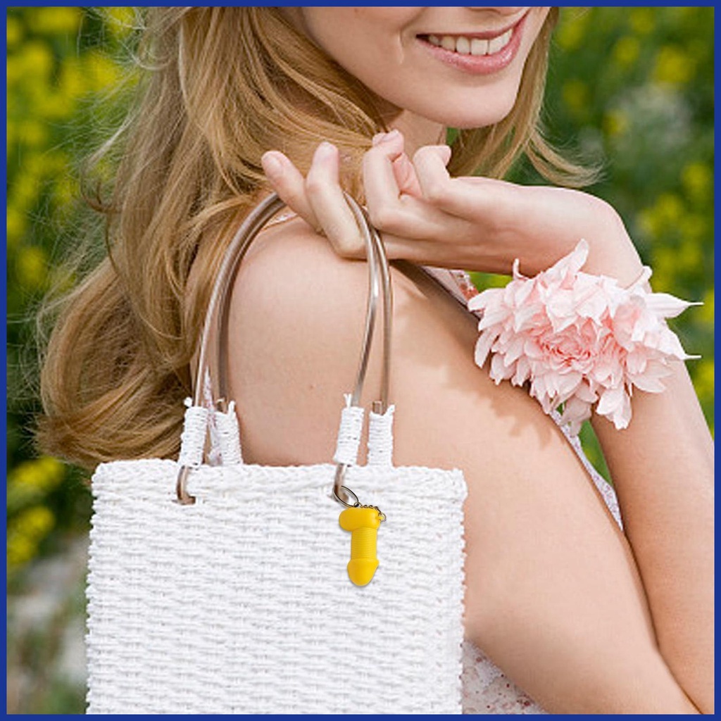 Móc Chìa Khóa Có Thể Kéo Dài Co Giãn Hình Chân Gà Trống Người Đàn Ông Cung Quà Tặng Túi Xách Aavn Aavn