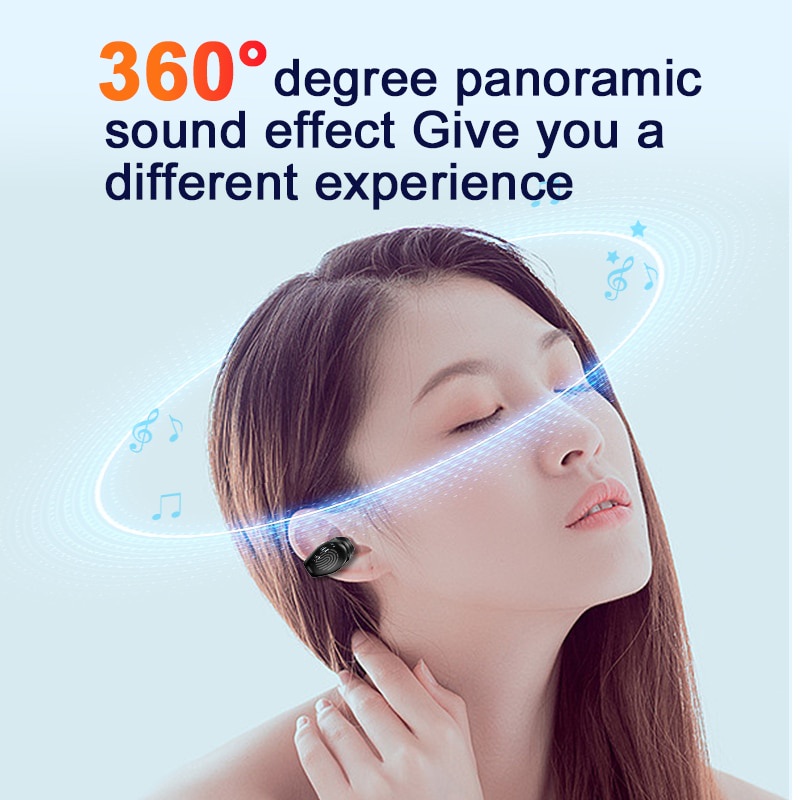 Tai Nghe bluetooth 5.3 Không Dây Chống Nước Có mic Kiểu Dáng Thể Thao