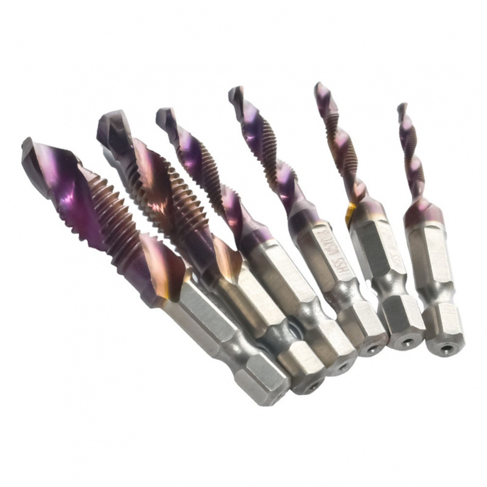 1 Cái Mũi Khoan 1 / 4 Đầu Lục Giác m3-m10 hss