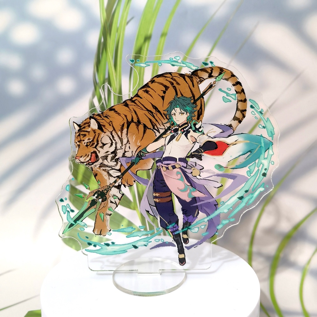 Mô hình Standee Game Genshin Impact Stand Acrylic Figurines Xiao Venti Ayato Tartaglia ?Razor Kaeya Scaramouche Diluc