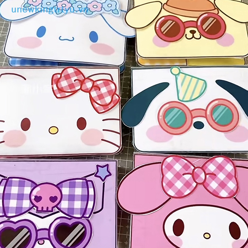 Unewtyu kawaii kuromi Sách Hoạt Hình Thủ Công Dễ Thương Đồ Chơi Giáo Dục Cho Trẻ Em vn