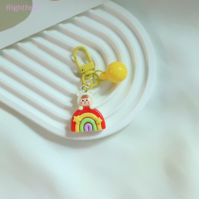 Móc Khóa Hạt Nhựa resin Nhỏ Một Mặt Hình Hoa Hướng Dương Hoạt Hình diy