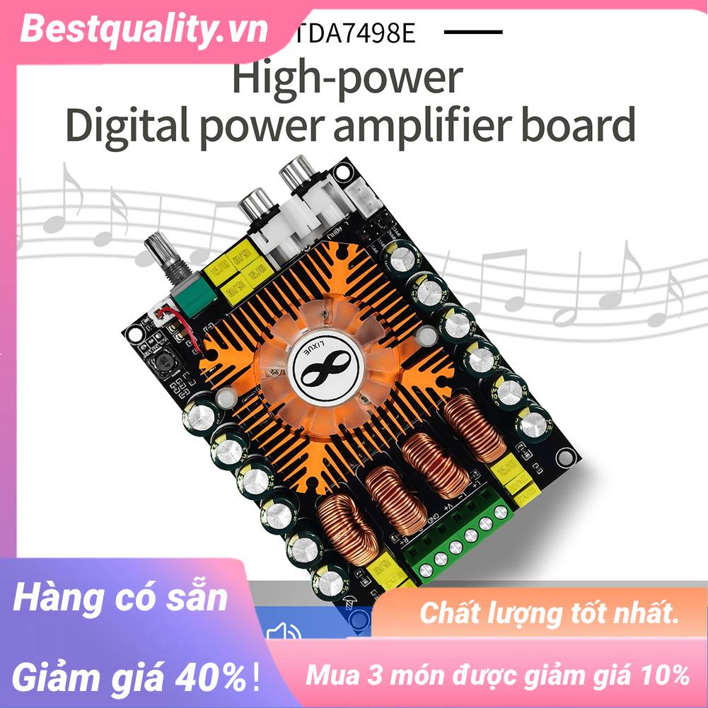 Bảng Mạch Khuếch Đại Âm Thanh hifi Kênh Kép tda7498e 2.0 160wx2 dc 12v-36v Có Thể Điều Chỉnh