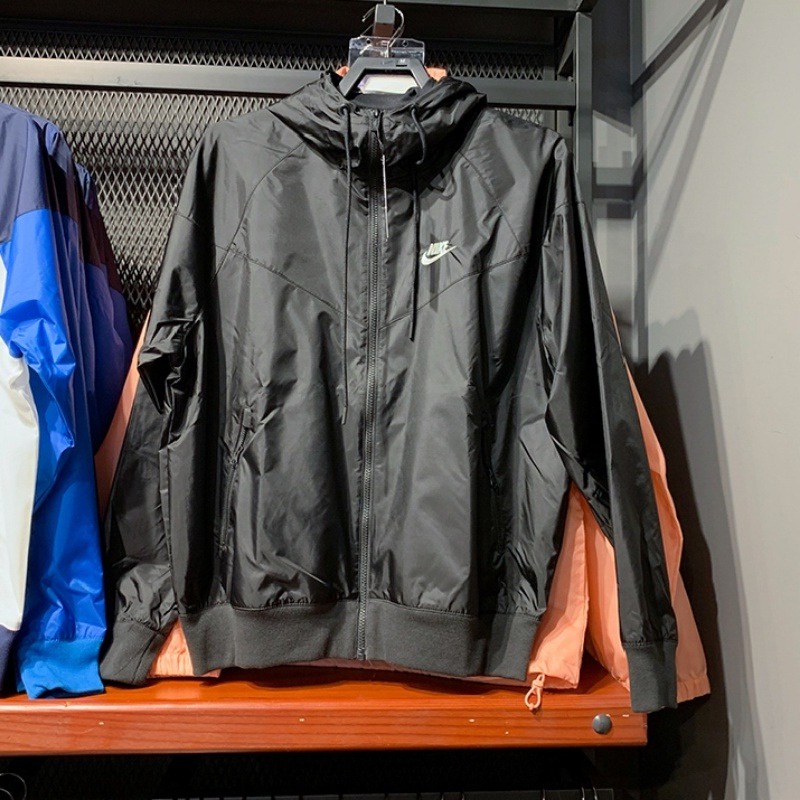 Nike Áo Khoác Thể Thao Có Mũ Trùm Thoải Mái Theo Phong Cách Cổ Điển ar2192 100% Dành Cho Nam