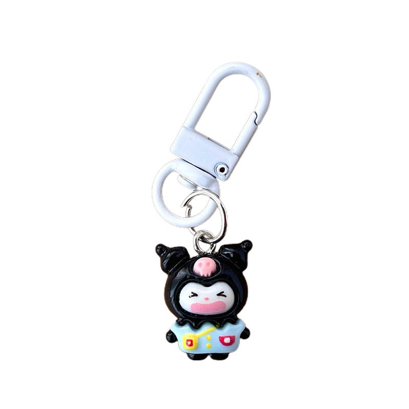 🌺🌺Móc Chìa Khóa / Túi Xách Họa Tiết Hoạt Hình Sanrio Melody Cinnamonroll Dễ Thương