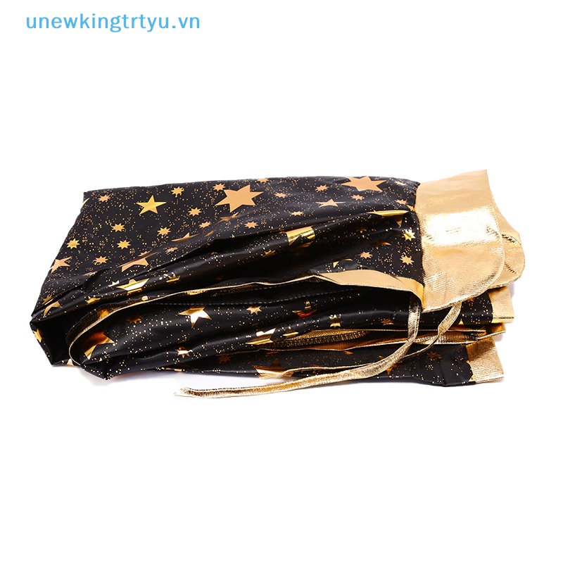 Unewtyu set 2 Áo Choàng Và Nón Phù Thủy Hóa Trang halloween Cho Bé vn