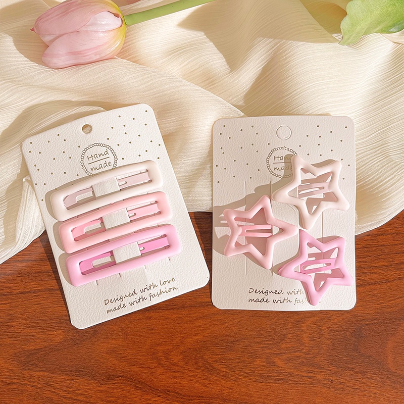 Ay  Kẹp Tóc Kim Loại Hình Ngôi Sao Ngọt Ngào Cho Nữ