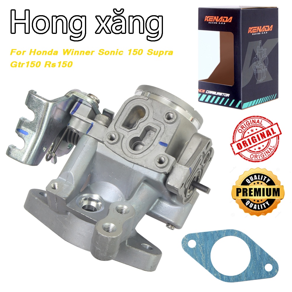KENADA Họng xăng Họng gió Cho Honda Winner Sonic 150 Supra Gtr150 Rs150 Gtr Rs 150 size(32-34-36-38MM