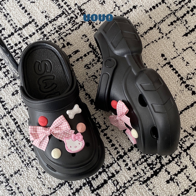 UOUO dép sandal nữ dép đi biển dép đế cao Thoải Mái Xinh Xắn  FDL2390QV2 37Z230912