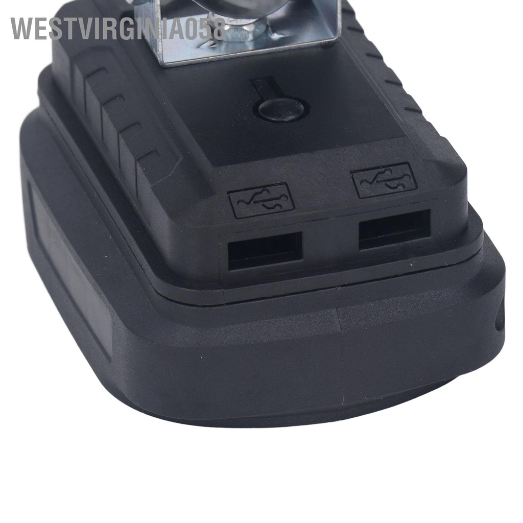 Westvirginia058 Đèn LED Làm Không Dây 18V Pin Lithium Siêu Sáng An Ninh Ngoài Trời Pha Cho BL1830 1840 1850