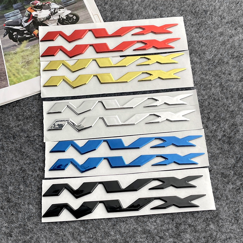 Nhãn Dán logo 3d Bằng Nhựa resin Trang Trí Thân Xe Mô Tô yamaha nvx nvx nvx 155