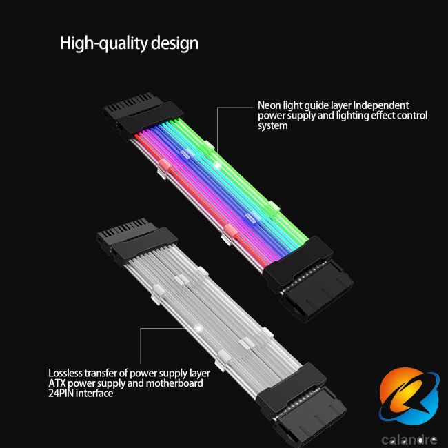 Dây Cáp Nguồn Đèn Rgb 5v 24pin / 2X8Pin / 3X3Pin Chuyên Dụng Cho Máy Tính