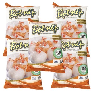 Combo 2 bịch bột nếp làm bánh ít trần, chè trôi nước, bánh dày taky food