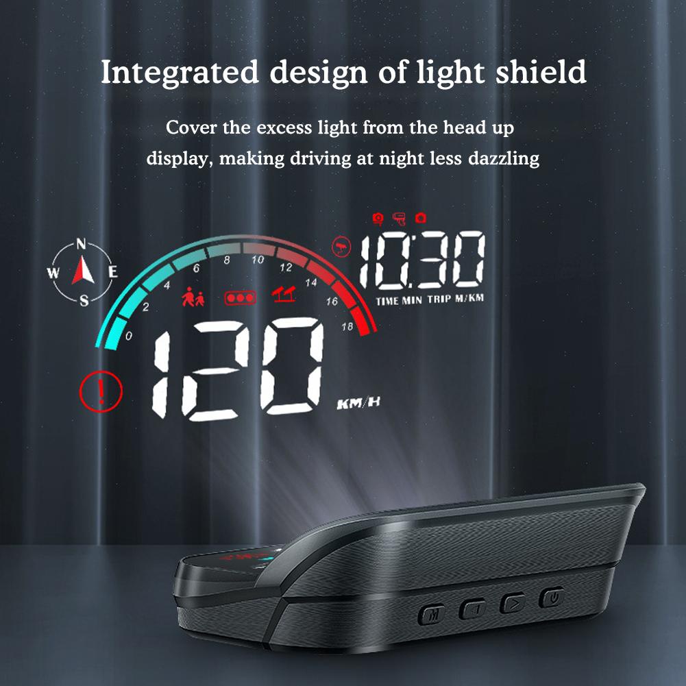 Màn Hình Hiển Thị Tốc Độ Trên Xe Hơi m22, Màn Hình Hiển Thị, Mpm, hud gps, Màn Hình Máy Chiếu l1z2