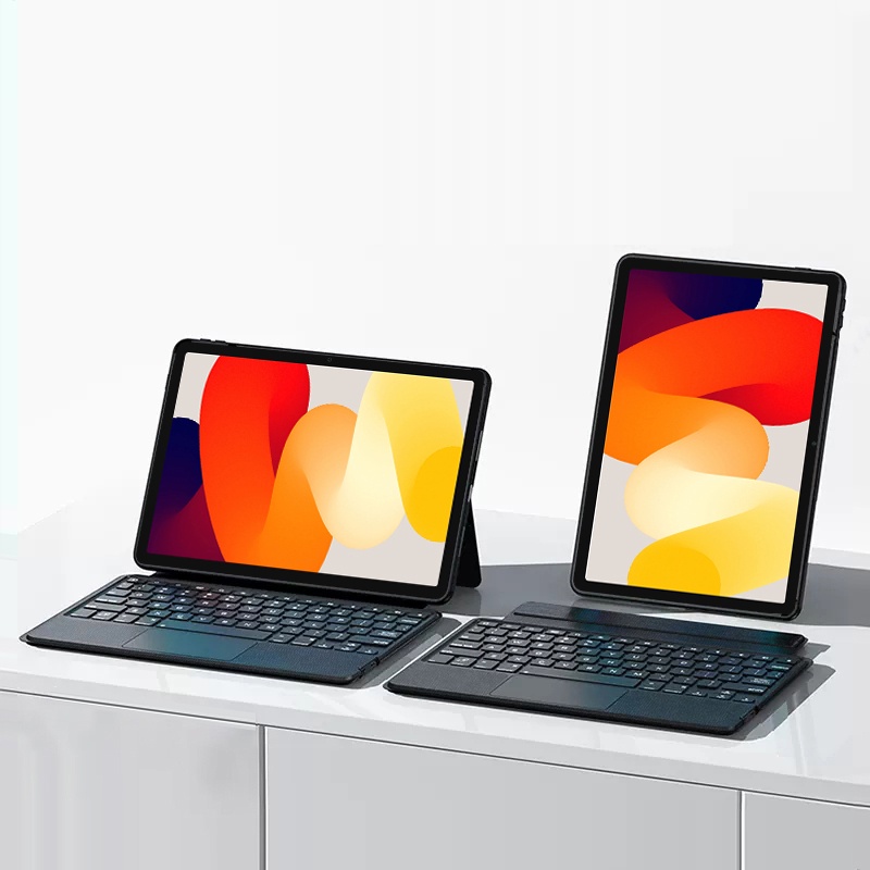 Bao Da Máy Tính Bảng Kèm Bàn Phím Nam Châm 7 Màu Cho xiaomi redmi pad se 2023 11 6 5 11 5 pro 11inch xiaomi pad 6 pro 11 touchpad Ốp