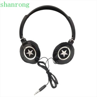 Shanrong Tai Nghe Chụp Tai hifi Có Dây Điều Chỉnh Linh Hoạt Cho Điện Thoại / Máy Tính Bảng / pc