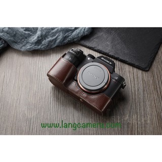 Bao Da -  Halfcase Da Thật Sony Tất Cả Các Đời A7