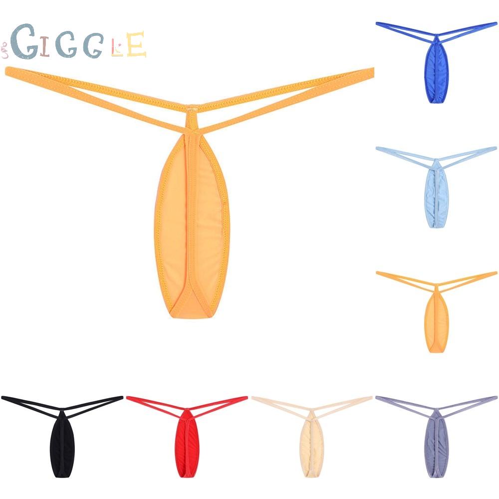 Underpants Elastic Low Waist Men One Size Three-dimensional Bulge Pouch