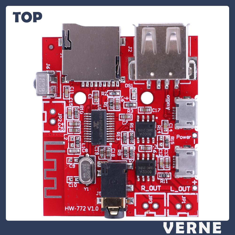 Bảng Mạch Khuếch Đại Âm Thanh 3w bluetooth 4.1 mp3 Cho Xe Hơi