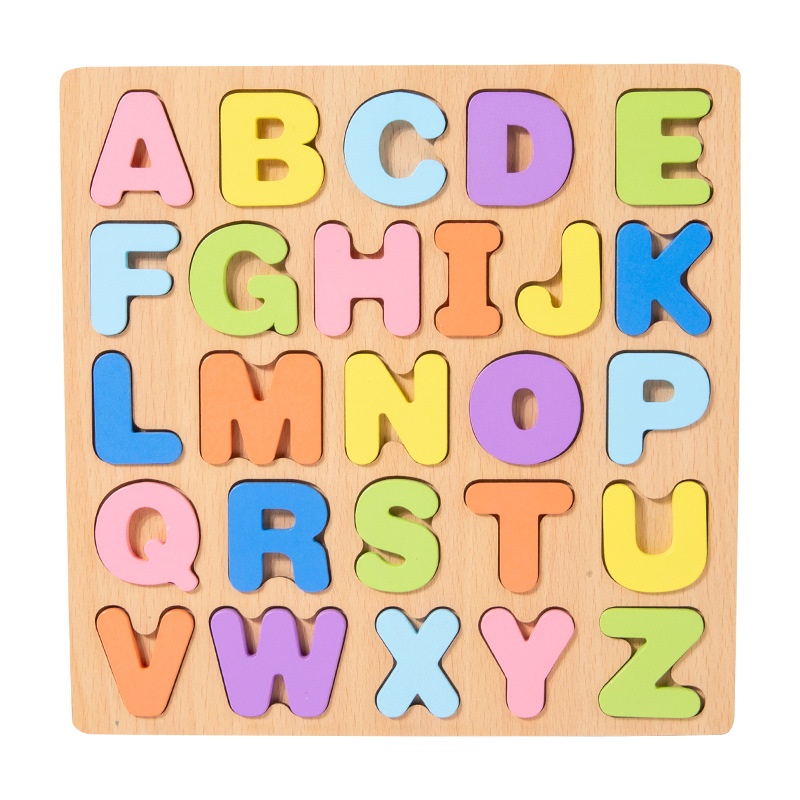 Jigsaw Bộ Đồ Chơi Xếp Hình Giáo Dục Sớm Cho Bé montessori