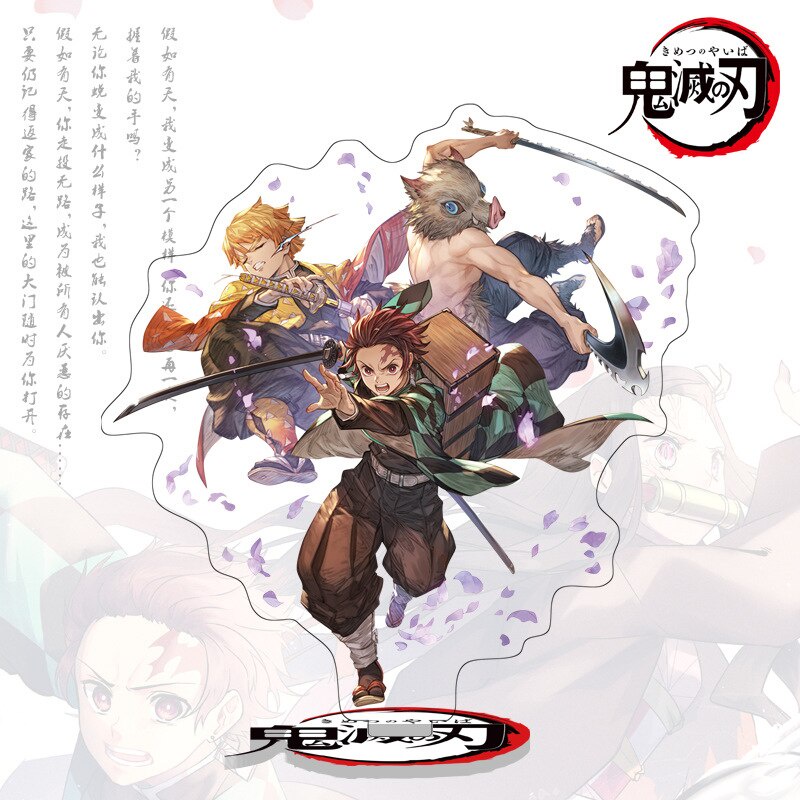 Mô hình Standee Thanh Gươm Diệt quỷ Các TRỤ CỘT Rengoku Uzui Muichirou Shinobu Mitsuri Obanai Sanemi Gyoumei