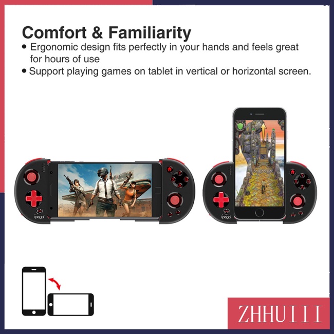 Tay Cầm Chơi game bluetooth Không Dây Cho ipega pg-9087