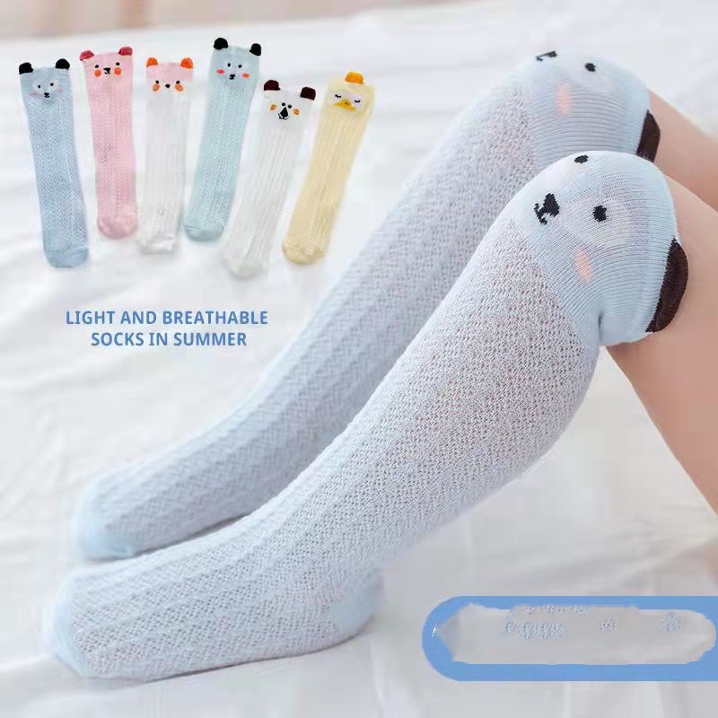 Vớ cotton Nguyên Chất Họa Tiết Hoạt Hình Nhiều Màu Sắc Kèm Gối Dễ Thương Cho Bé
