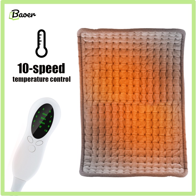 Tấm Đệm Sưởi Ấm Tự Động Tắt 10 Mức Độ 100% Chính Hãng Dành Cho Lưng