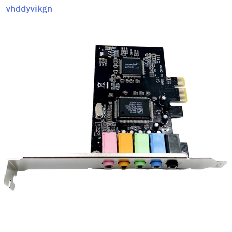 Thẻ Âm Thanh Kỹ Thuật Số 6 Kênh 3d 5.1 5.1 Kênh 3d 6 Kênh Cho Máy Tính pcie 5.1 ch 24bit vn